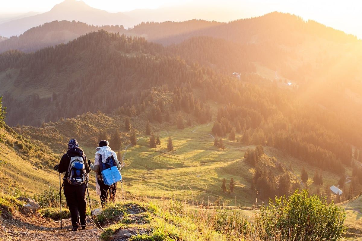 Wandern in den alpen: die besten trails